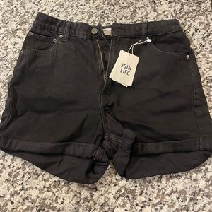 Bershka Mom Jean Short NWT